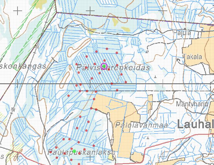 Honkajoki, Pälvisaarenkeidas (15695) GTK:n turvevarojen tilinpitoaineisto: Suon pinta-ala: 73 ha Suon kokonaisturvemäärä: 0.76 milj.