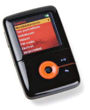 Tyylikäs kestosuosikki Muovinen monitaituri Apple Ipod Nano Creative Zen V Plus Edustaja: Apple Finland, www.apple.