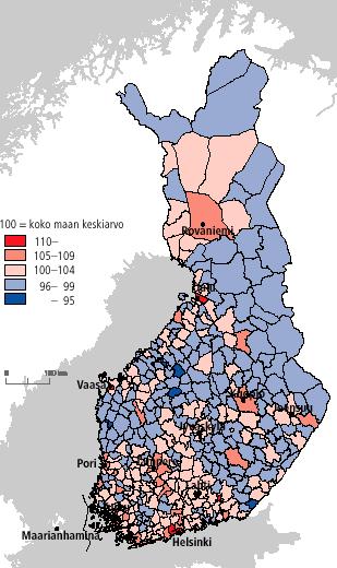 Metropolisaatio : kaupunkiseudut uudenlaisen eriytymisen tihentyminä alueerot kasvavat kiihtyen kaupungeissa Perinteinen aluepolitiikka ja näkökulma alue-eroihin maan tasolla: köyhä periferia ja