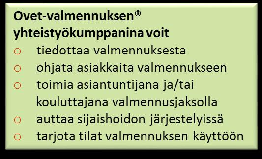 järjestämisen tueksi Liiton