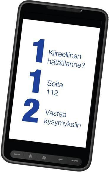 Jos hätänumero on hetkellisesti ruuhkautunut, älä sulje puhelinta!