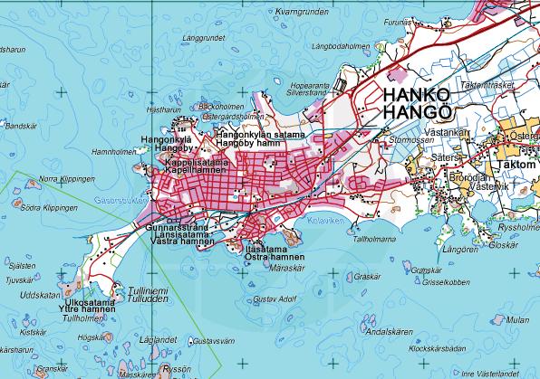 FCG Planeko Oy Kantakaupungin yleiskaava 1 ( 9 ) 1 Yleiskaava-alue/ Generalplaneområdet Kaava-alueen rajaus (Pohjakartta: