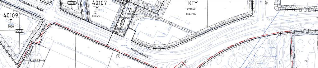 Kortteli 40108 Tontilla on voimassa kaupunginvaltuuston 12.11.2007 hyväksymä Tuupakka 3B asemakaava nro 402600.