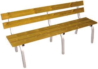 Portaiden tukevuus ja oikea kaltevuus sekä uritetut leveät askelmat (12 x 50 cm) takaavat turvallisen ja miellyttävän käytön.