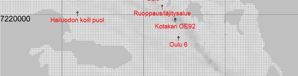 imuruopattava massamäärä on noin 1,6 Mm 3 ja työn arvioidaan kestävän yhden