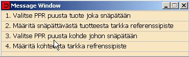 avautuu alla oleva ikkuna, josta valitse Move Origin valikosta