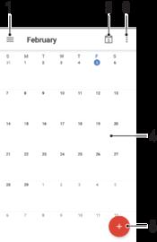 Kello ja kalenteri Kalenteri Kalenteri-sovelluksella voit hallita ajankäyttöäsi.