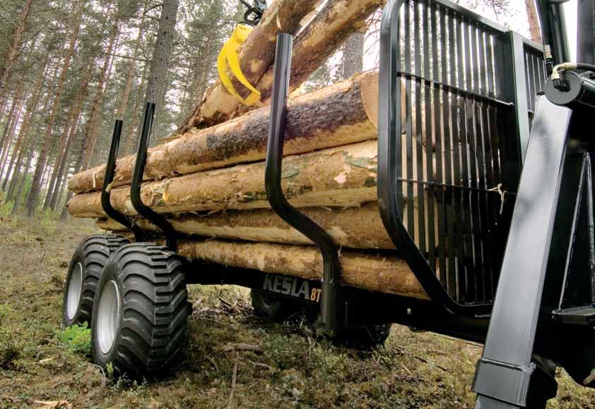 KESLA Metsäteknologian moniosaaja Kesla on kehittynyt lähes 50 vuoden toimintahistoriansa aikana todelliseksi metsäteknologian moniosaajaksi.