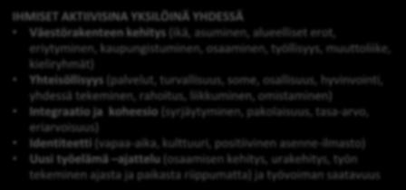 kehitys, urakehitys, työn tekeminen ajasta ja paikasta riippumatta) ja työvoiman saatavuus