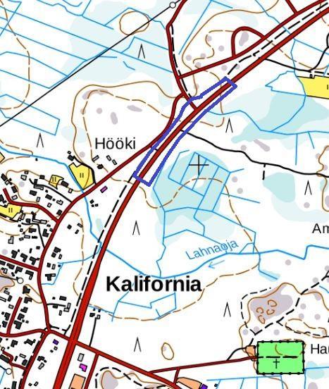 1.2 Kaava-alueen sijainti Pyhäjoen kunta Asemakaavan muutos koskee valtatien 8 risteysaluetta Pyhäjoen kirkonkylän pohjoispuolella Ollinmäen teollisuusalueella.