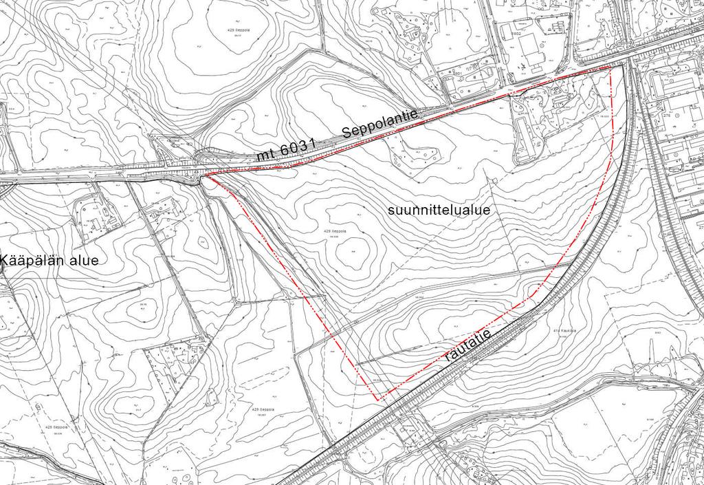 Uusien teollisuustonttien pinta-ala on keskimäärin 6 m2 ja tonttitehokkuus on,5 ja kerrosluku on II. 2.3. Asemakaavan toteuttaminen Alue voidaan toteuttaa kaavan lainvoimaiseksi kuuluttamisen jälkeen.