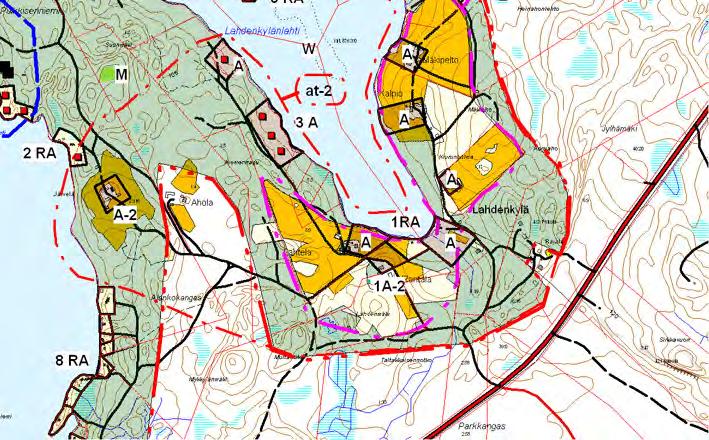 4.29 Lahtela Muutoskohde sijaitsee Nurmijärvi-vesistön Lahdenkylän lahdella tilalla Lahtela (689-410-5-0). Tilalla on rantaviivaa noin 600 metriä. 4.29.1 Nykytilanne Kuva 50.