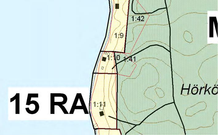4.31 Apaja Muutoskohde sijaitsee Nurmijärvi-vesistön kaakkoisosassa tilalla Apaja (689-410-1-41). 4.31 Nykytilanne Kuva 53. Ote voimassa olevasta rantayleiskaavasta.