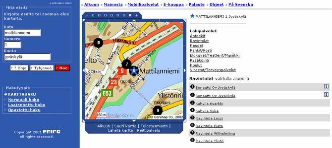 Monikanavaiset LBS palvelut ja sovellukset LBS palvelut ja sovellukset voivat olla monikanavaisia Esim. WWW matkailupalvelut + mobiilipalvelut paikan päällä. Esim. Kartta-aineistot CD:ltä ja reaaliaikainen palveluhaku mobiiliverkon kautta.