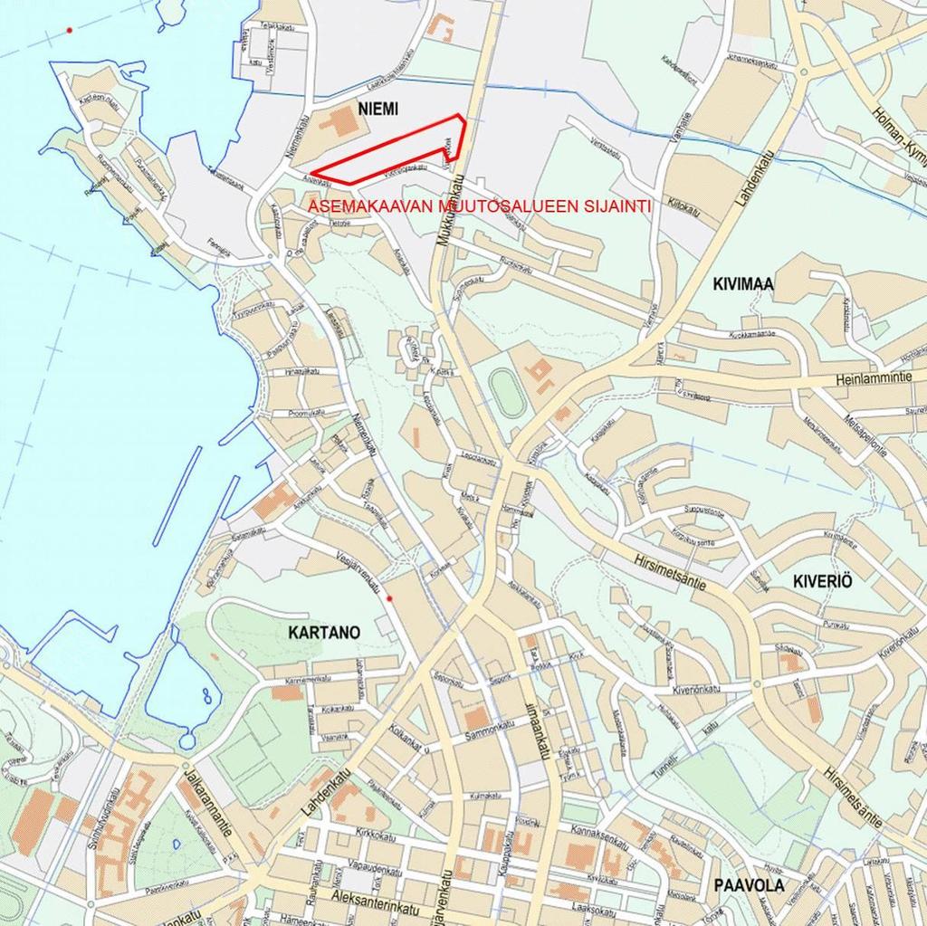 Ty 4209 Asemakaavan muutos nro A 2476, (Vuoripojankadun pohjoispuoli, Niemi) Maankäyttö ja rakennuslain 63 mukainen OSALLISTUMIS JA