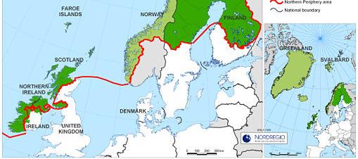 omaleimaisten kulttuurillisten ja luonnonvarojen järkevä johtaminen Pohjoisen periferian parempi toimivuus ja