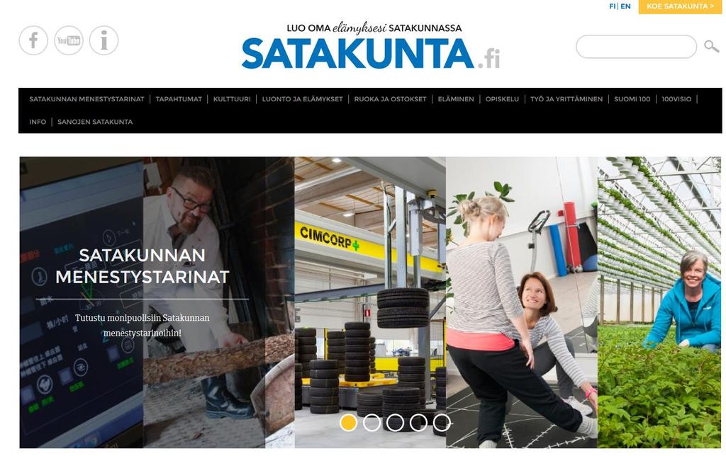 Pääkanava Satakunta.