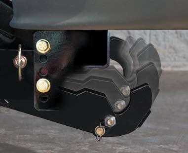 BLIZZARD POWER HITCH 2 -järjestelmässä lumiaura