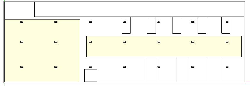 25 6.2 Valopään VP 1401 -valaisimen laskennan tulokset KUVA 1 osoitetuille laskentakohteille tehtiin vertailu VP1401 M16 -valaisimen standardienmukaisuudesta. Error! Reference source not found.