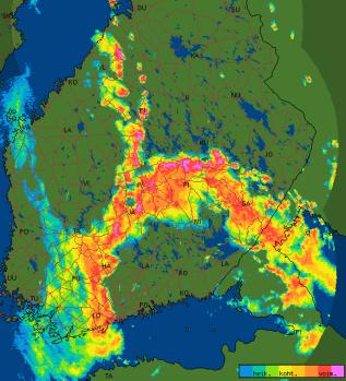 ILMASTOKATSAUS HEINÄKUU 2 JULI Helteitä ja pari