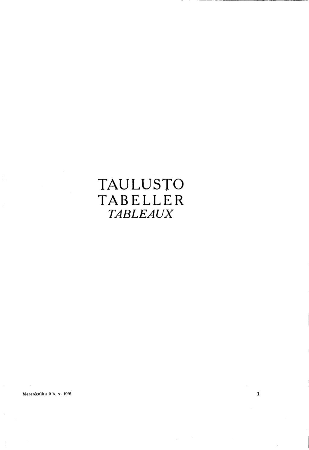 T A U LU STO