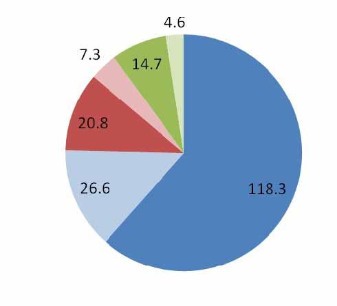 16 Seuraavassa kuvassa on esitetty arvio, miten joukkoliikenteen matkat ja henkilökilometrit pääkaupunkiseudulla jakautuvat eri lippulajeille.