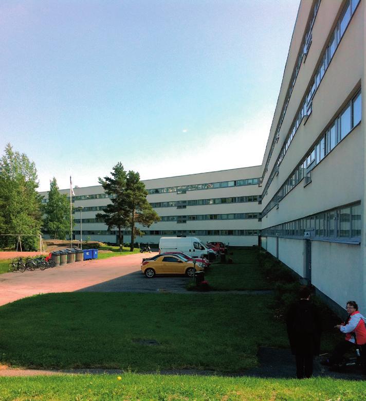 8 Helsingin Pihlajamäen 1960-luvun taloille on tyypillistä pitkät ja valoisat nauhaikkunat sekä väljät ja luonnonläheiset pihat. 9 Helsingin Itä-Pasila rakennettiin pääosin tiiviisti 1970-luvulla.