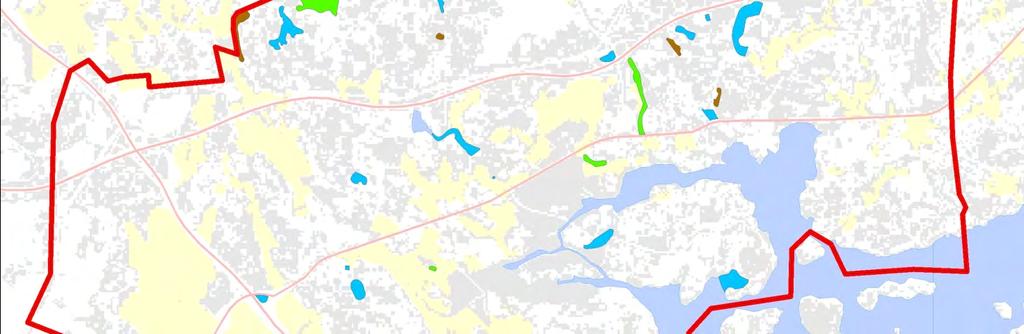 kohteet) kuuluu 11 kohdetta, luokkaan II 27 kohdetta ja luokkaan III neljä kohdetta (Kuva 7).
