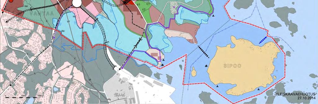 keskiruskea; kaupunkipientalovaltaiset alueet, et=0,4-0,8 -