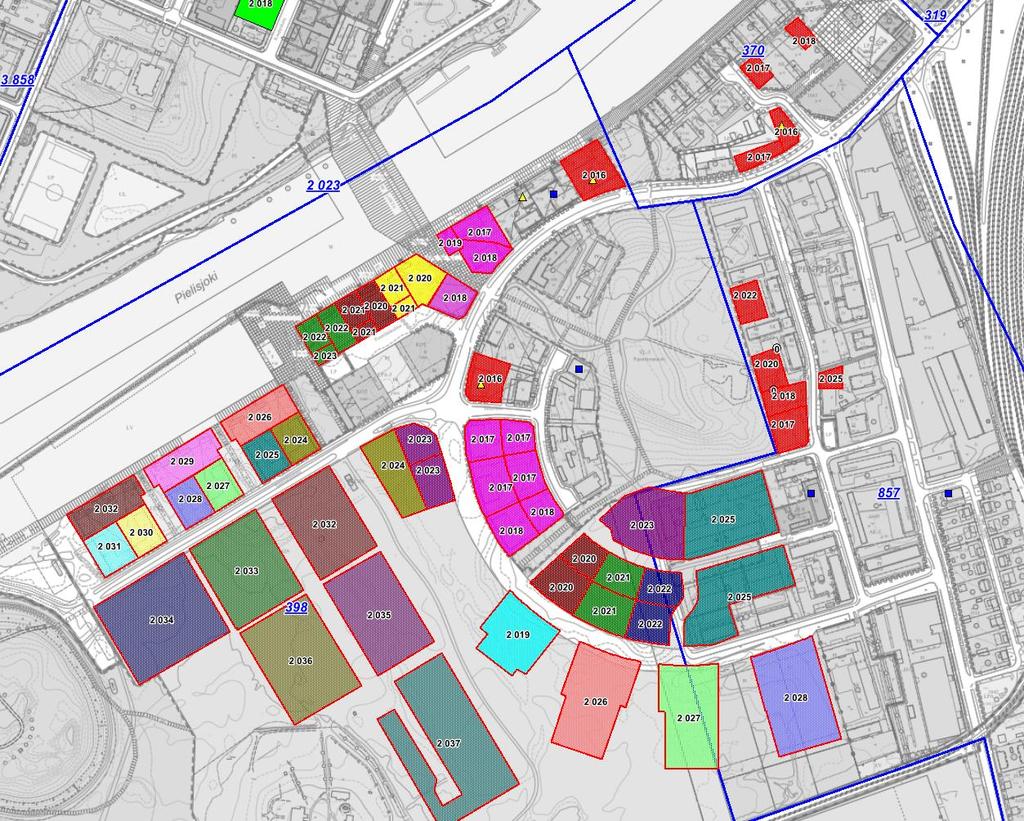 3.8.3. Penttilänrannan toteutuksen ajoittuminen 26 Penttilänrannan alueella on 398 asukasta (5/2016). Alueelle on valmistunut viimevuosina noin 20 % kaupungin kerrostalorakentamisesta.