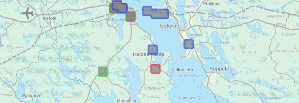 Maantieliikenne Hankealueen läheisyydessä päätie on valtatie 5 (E63), joka kulkee hankealueen eteläpuolella lähimmillään noin 2 km etäisyydellä hankealueesta.