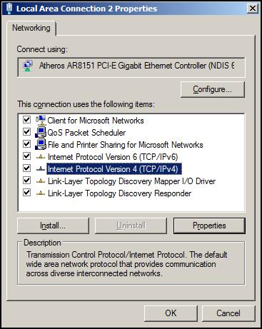 Kytke "" DHCP-valinta päälle projektorissa. 2.
