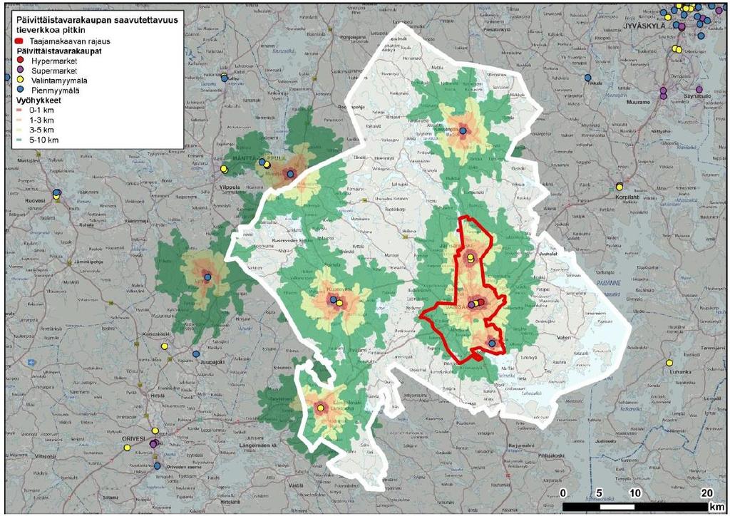 MAL-GIS: Seutujen asumiskatsausten parhaat käytännöt ja ehdotus seudullisen asumiskatsauksen mallista 4-8 Kuva 12.