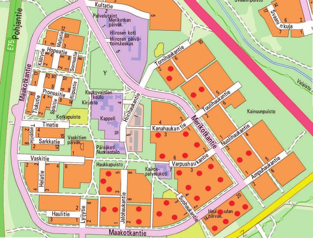 ESITE HISSIN RAKENTAMISESTA VANHAAN KERROSTALOON LIITE 1/2 Kaukovainiolle hissit = Kaukovainion hissittömät kerrostalot Oulun kaupunki on parhaillaan valmistelemassa Kaukovainiolle yleissuunnitelmaa,