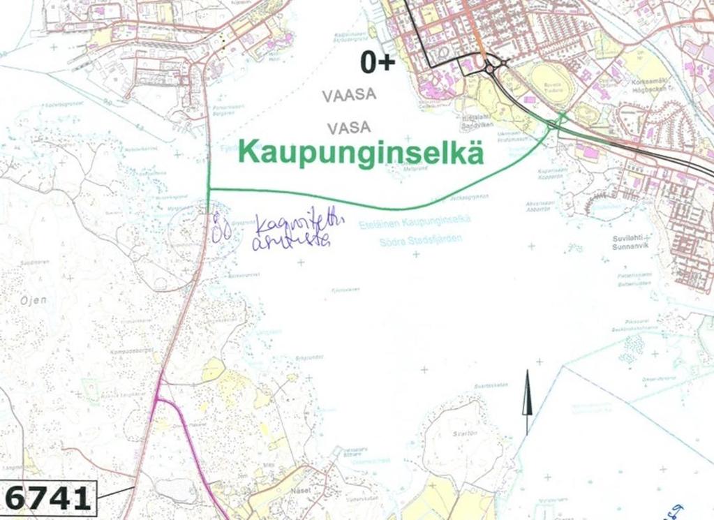 7 - Liikennemäärä laskettu niin vähäiseksi, ettei tien rakentaminen kannata. 0+ + Pienillä parannuksilla saadaan toimiva vaihtoehto + Keskustan tieverkkoa on mahdollista kehittää (esim.