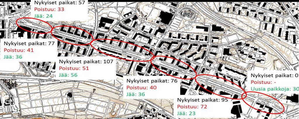 17 (44) Kyselyn perusteella alueen asukkaat hyötyisivät paremmasta tiedottamisesta taloyhtiöiden vapaista paikoista ja mahdollisuudesta vuokrata paikkoja myös taloyhtiön ulkopuolisille. Taulukko 4.