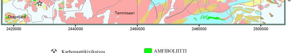 Kartan laati geologian ylioppilas Mark Vanhatalo Åbo Akademista pro