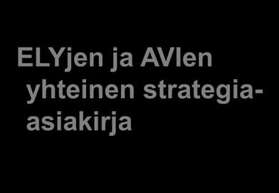 Liitteenä / täydennysosana Hallinnonalojen aluestrategiat hallinnonalojen