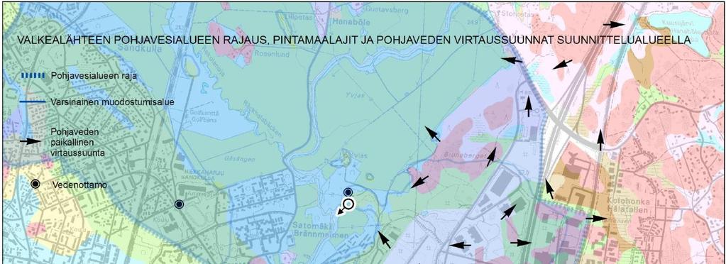 Sivu 4 (29) Alue on Lahdenväylän ympäristössä kohtalaisen tasaista, mutta alueen länsiosa laskee jyrkästi Rusokallion metsäalueelta peltoiseen Keravanjokilaaksoon. Maaperä on vaihtelevaa.