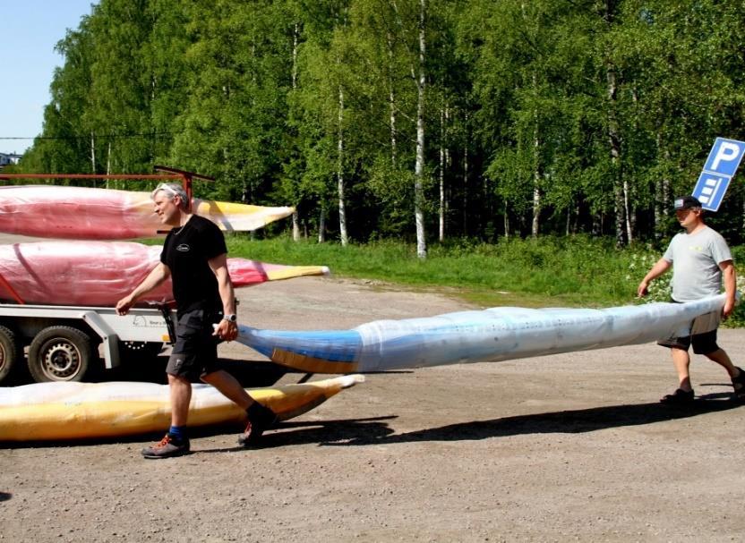 TULOKSIA Käynnistettiin kanoottivuokraus Porvoossa kesäkuussa 2016