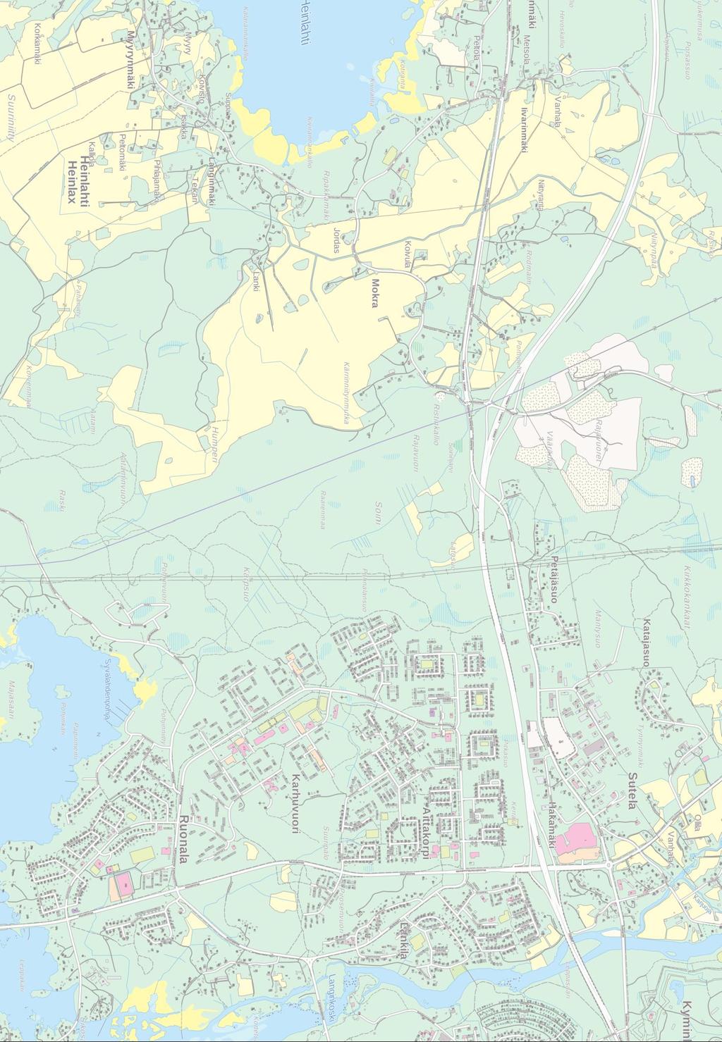 asuinpaikka SILTAKYLÄ KOTKA = LÄHIVAIKUTUSALUE 0 m = KAUKOVAIKUTUSALUE 700 m =