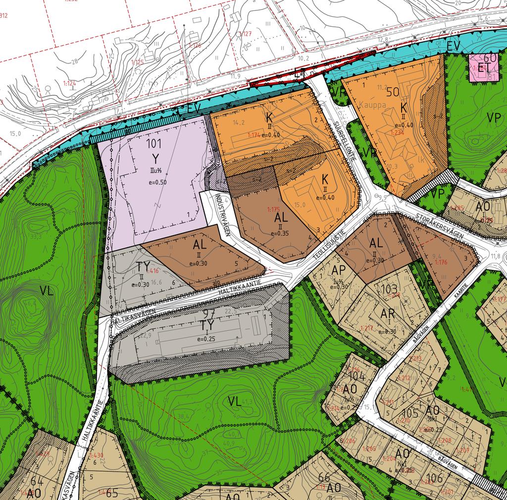 KAAVASELOSTUS / DETALJPLANEBESKRIVNING LIITE / BILAGA ASEMAKAAVAN MUUTOS, KAUPUNGINOSA 0 PERNAJA (SÄHKÖKUJAN ALUE, KOSKENKYLÄ) ÄNDRING AV DETALJPLAN, STADSDEL 0 PERNÅ