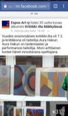 Espoo Art ry menee nyt Instagramiin, www.instagram.