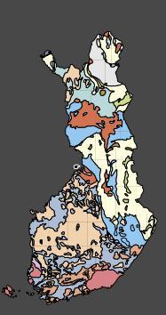 Suomen kallioperä Arkeeinen aika eli 2500 miljoonaa vuotta vanhemmat tapahtumat Karjalaiset muodostumat eli vanhan mantereen päälle kerrostuneet paleoproterotsooiset sedimentit ja vulkaniitit