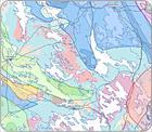 Fennoscandian Mineral Deposits application, Ore deposits database and Metallogenic map Karttasovellus sisältää mineraaliesiintymät, kaivokset, metallogeeniset alueet sekä geologiset