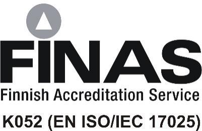 K052/A05/2017 Liite 1 / Appendix 1 Sivu / Page 1(6) AKKREDITOITU KALIBROINTILABORATORIO ACCREDITED CALIBRATION LABORATORY IRCAL OY Tunnus Code Laboratorio Laboratory Osoite Address www www K052 Ircal