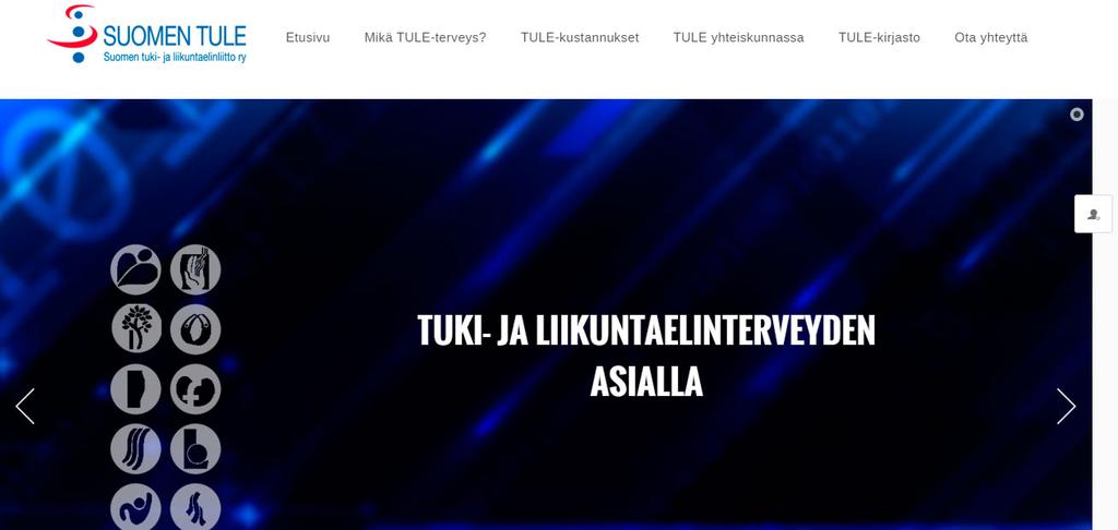 11 Tule-materiaalipankki julkaistiin 24.11.2015 osoitteessa www.tulessa.fi. Sieltä löytyy ajankohtaista tietoa tuki- ja liikuntaelinongelmista, niiden yleisyydestä, kustannuksista ja vähentämisestä.