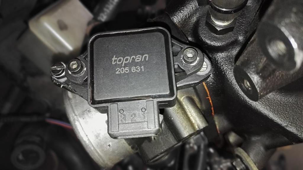 15 havaitsemaan vain asennot, jolloin kaasuläppä oli täysin kiinni tai kun se oli täysin auki.