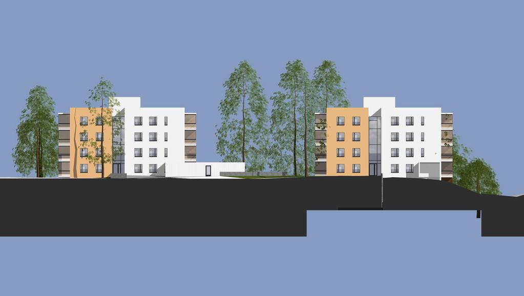 POHJOISEEN PRUSTUKSEN SISÄLTÖ As Oy ESPOON TÖRMÄNTYNTIE JULKISIVU POHJOISEEN PR.