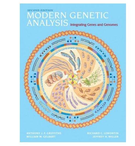 Biology for methodological scientists kirjatentti (module I) Modern Genetic Analysis Integrating Genes and Genomes Authors: Anthony J.F. Griffiths, Richard C.
